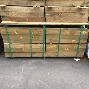 Pine Pile/Post RS H4 TW Treated 100x100