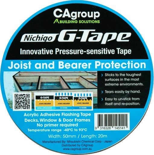 GTape Joist Tape 20m One Stop Deck Shop Decking Timber