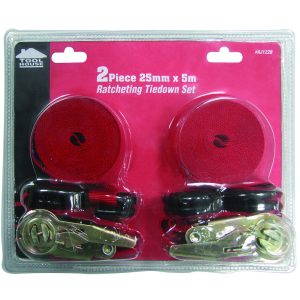 All Trade 2PC Ratchet Tie Down Set