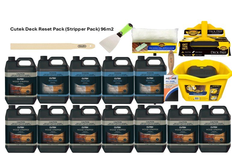 Cutek Deck Reset Pack (Stripper Pack) 96m2
