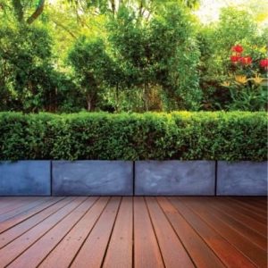 Factory Coated Kwila Decking KD 140x19mm (Intergrain Natures Timber Oil- Dark Oak)