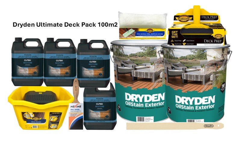 Dryden Ultimate Deck Pack 100m2