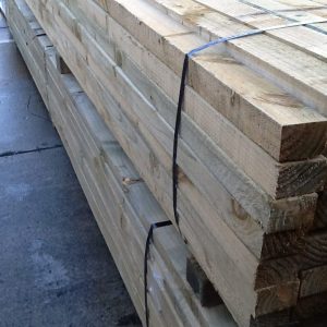 Pine Fence Rail RS H4 TW Treated 75x50x4800