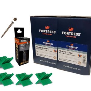 Fortress Bronze RSD Torx Deck Screw 10gx60mm + 304 S/S Package Deal