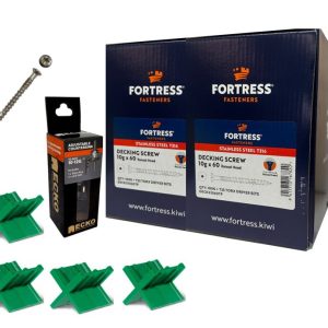 Fortress RSD Torx Deck Screw 10gx60mm + 316 S/S Package Deal