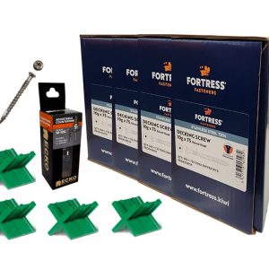 Fortress RSD Torx Deck Screw 10gx75mm + 304 S/S Package Deal