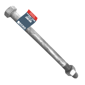 Galv Hex Bolt + Nut M12