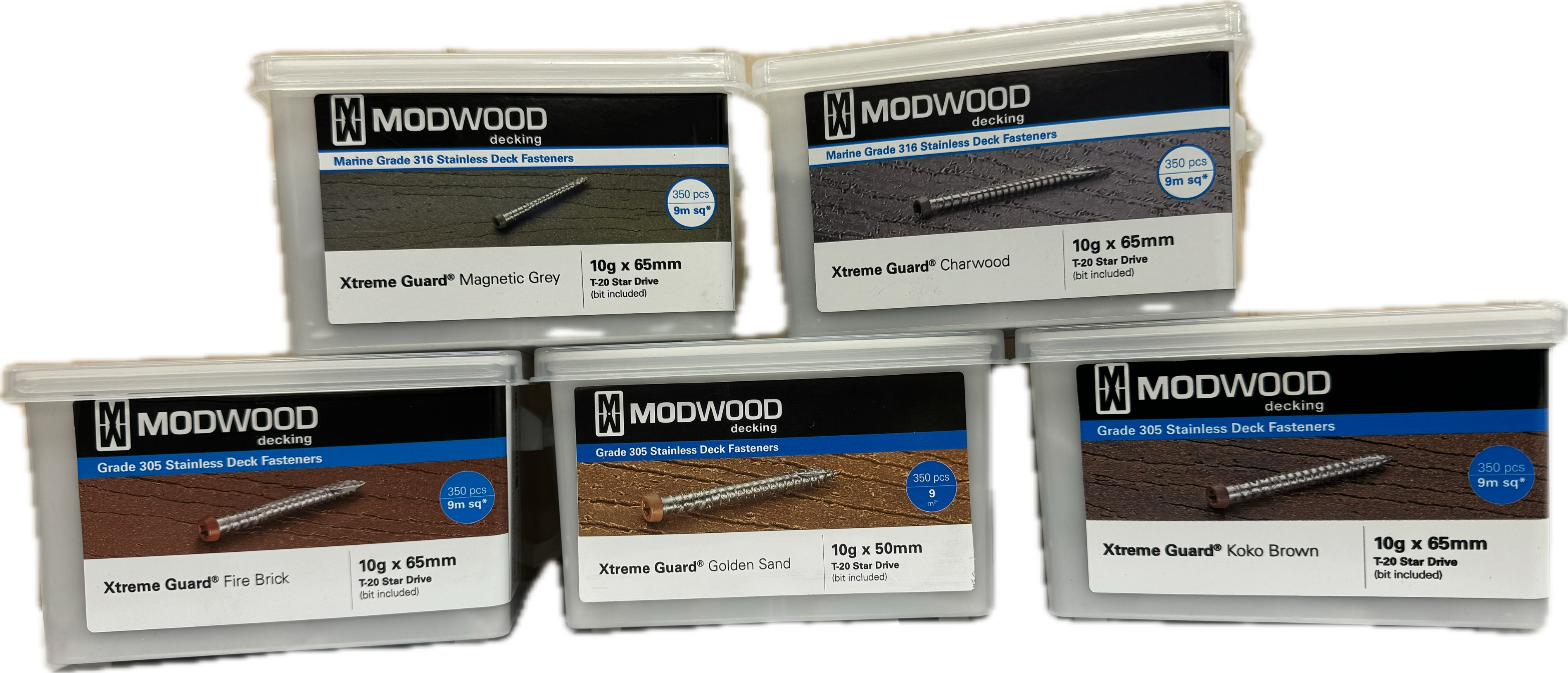 Modwood S/S Deck Screw