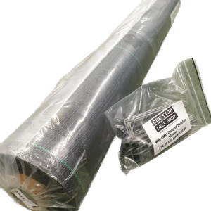 Weed Mat Commercial Grade 1.2x50m Jumbo Roll + Staples