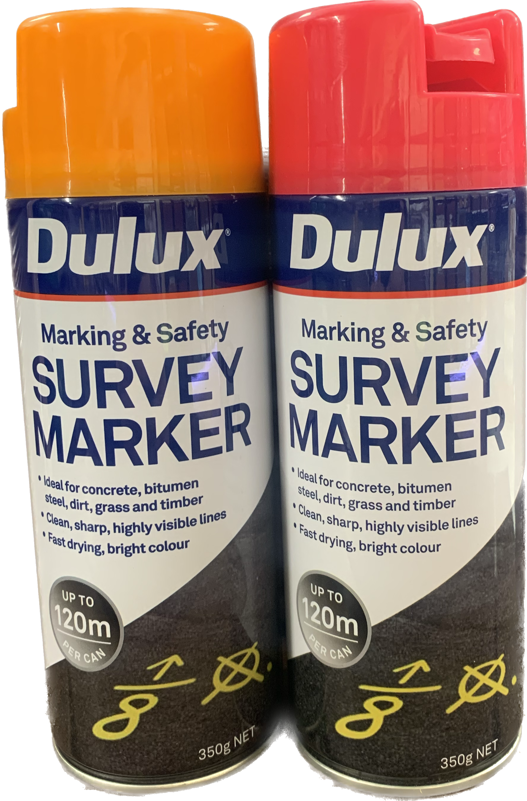 Dulux Precision Survey Marker Spray Paint - Image 3