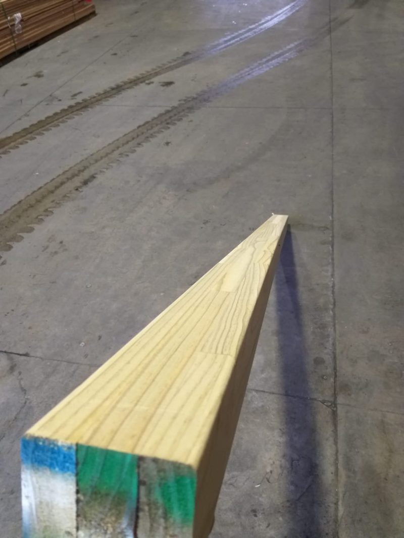 Pine PL8 Visual Grade Lam Post H5 Treated 88x88x3600mm - One Stop Deck Shop