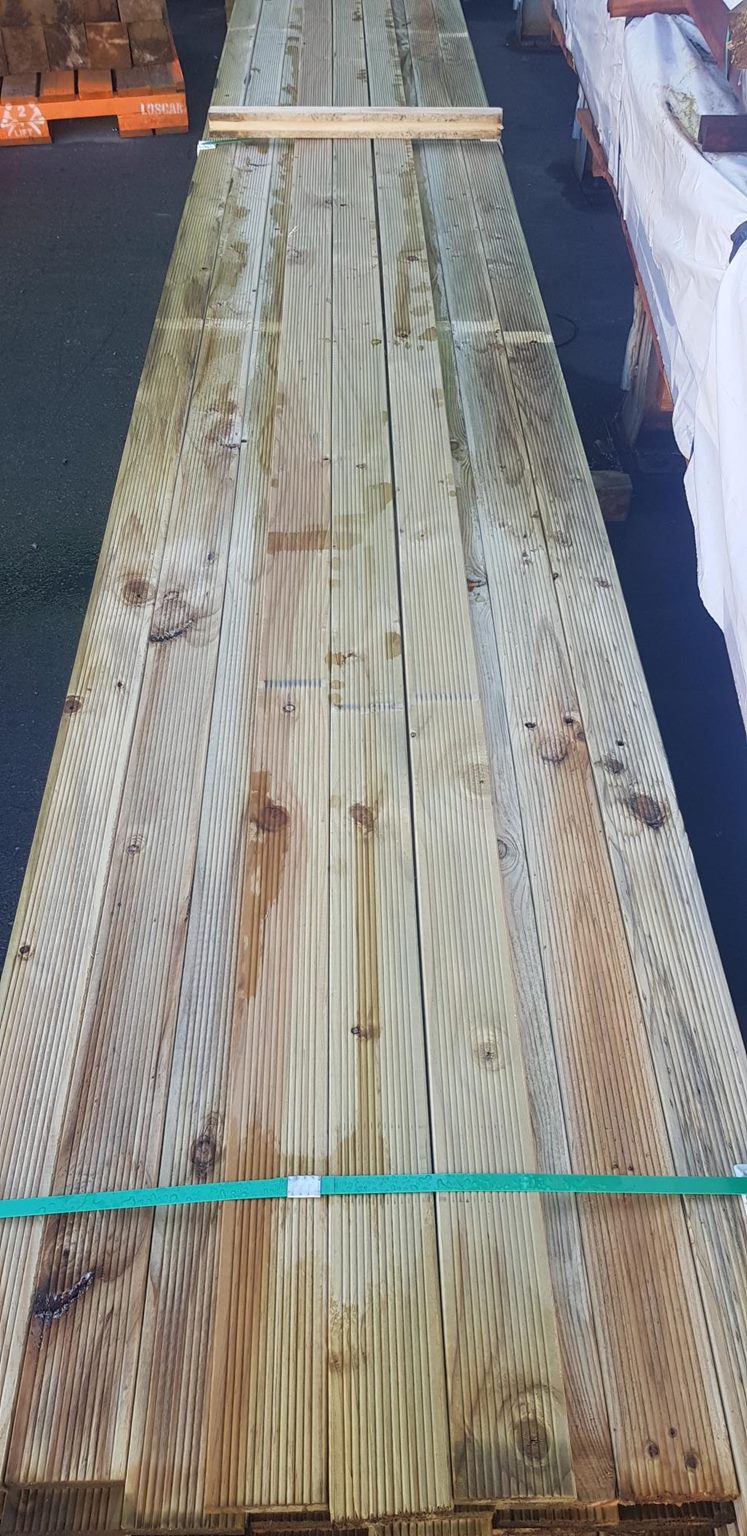 #2 Pine 90x21mm Wet Treated H3.2 CCA Decking - Image 2