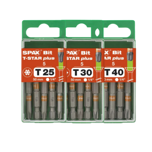 Spax Driver Bits 50mm Long