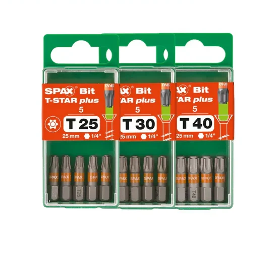Spax Driver Bits 25mm
