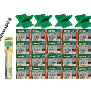 Spax 316 A4 Stainless Steel T25 Deck Screw 6x60 Package Deal