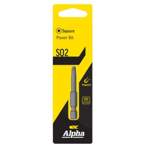 Alpha Square Driver Bit (Carded)