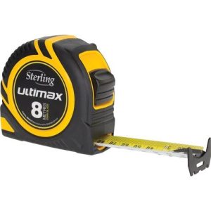 Sterling Ultimax Professional 8m Tape Measure