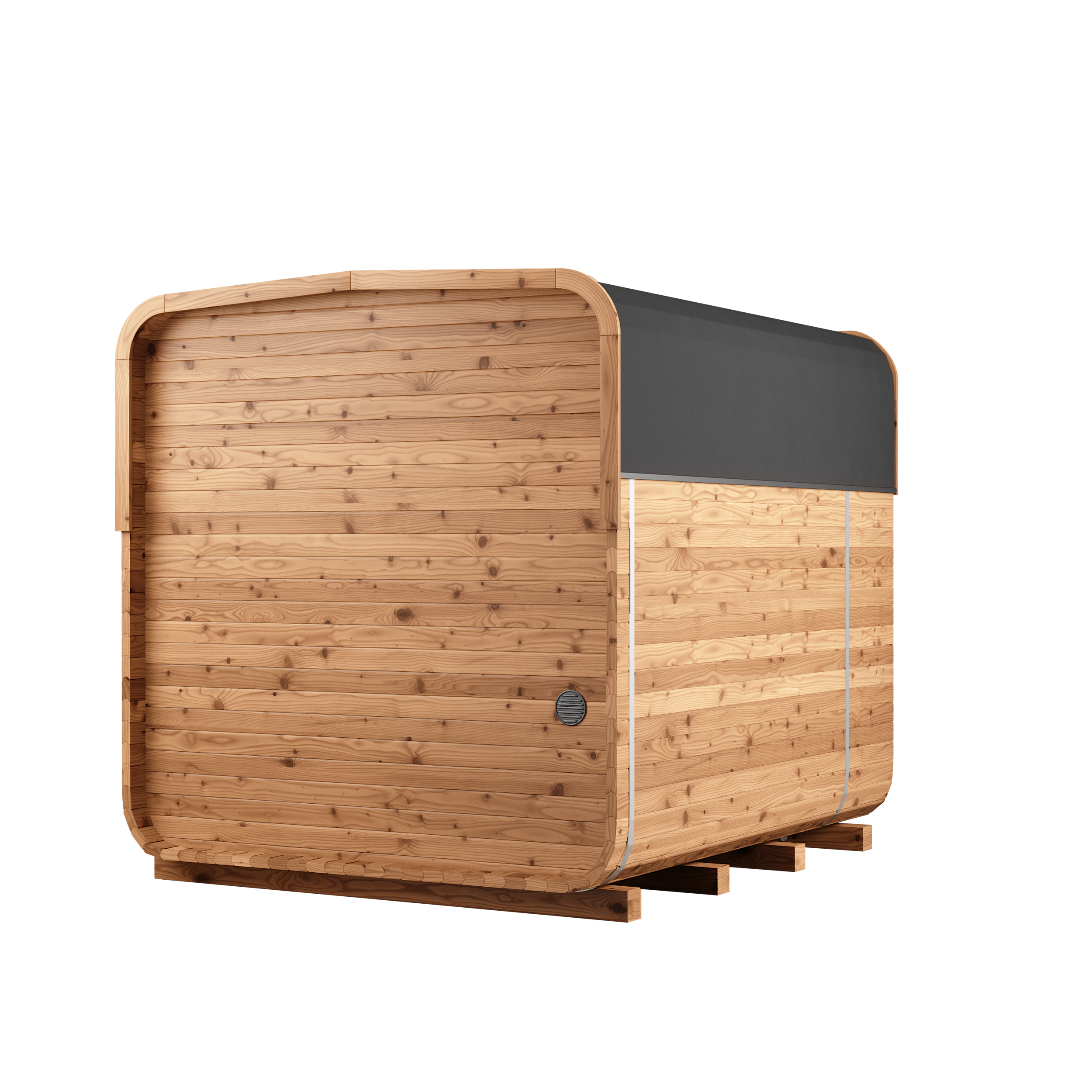 Square Barrel Sauna - Nora 250 - Image 2