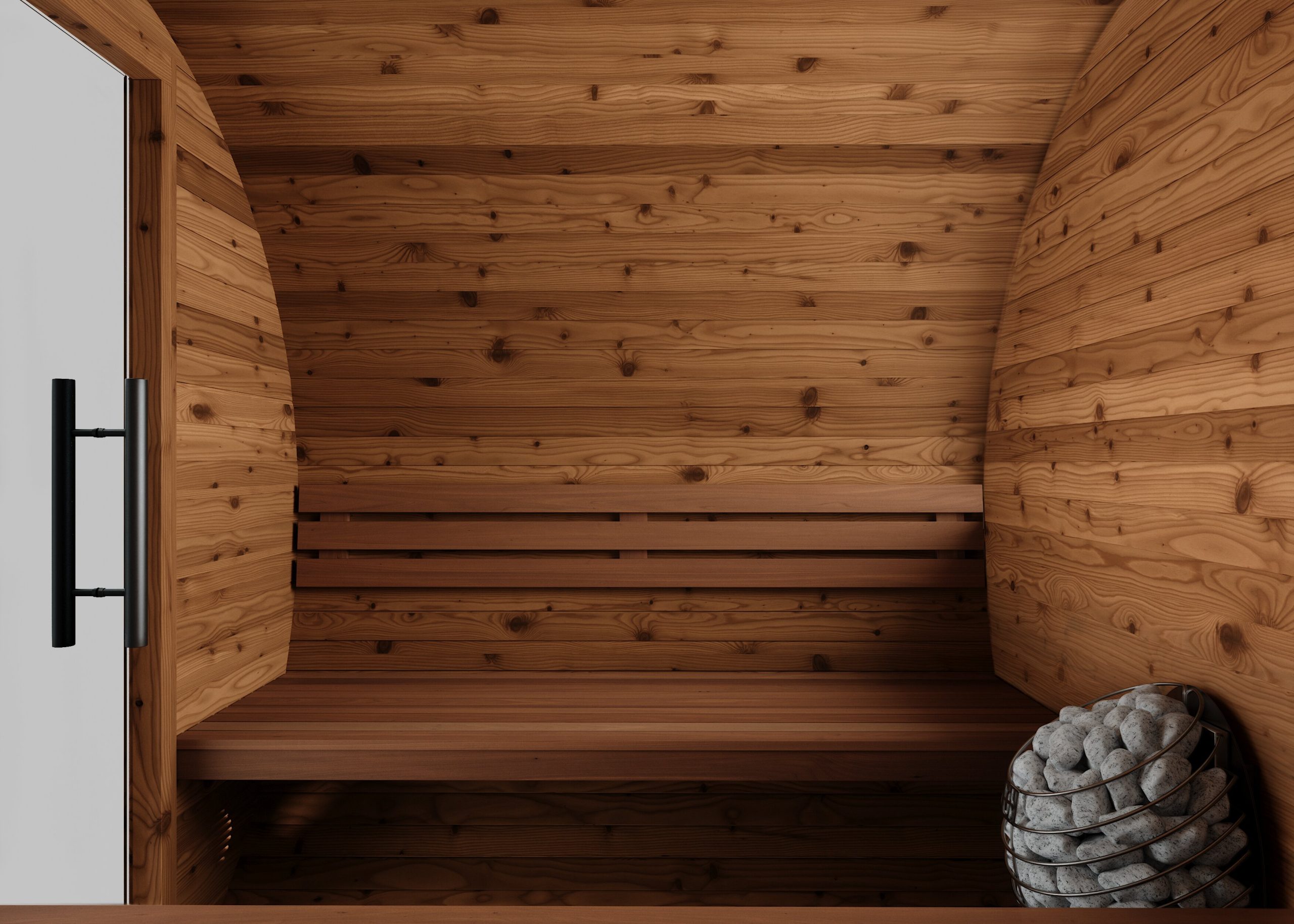 Round Barrel Sauna - Halo Comfy 225 - Image 10