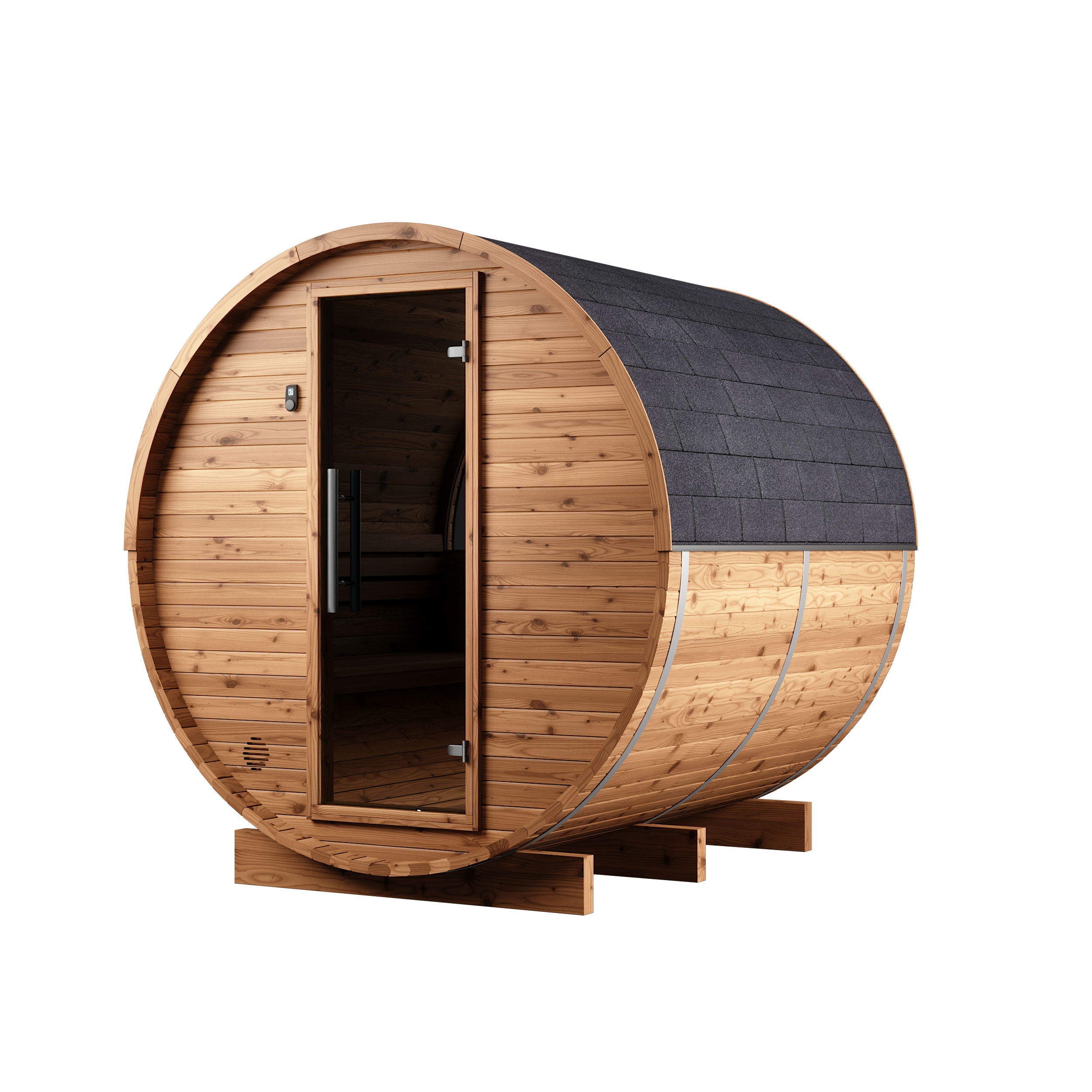 Round Barrel Sauna - Halo Comfy 225 - Image 11