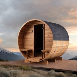 Round Barrel Sauna - Luma Comfy 225