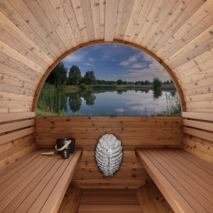 Sauna Optional Extra - Rear Panoramic Window