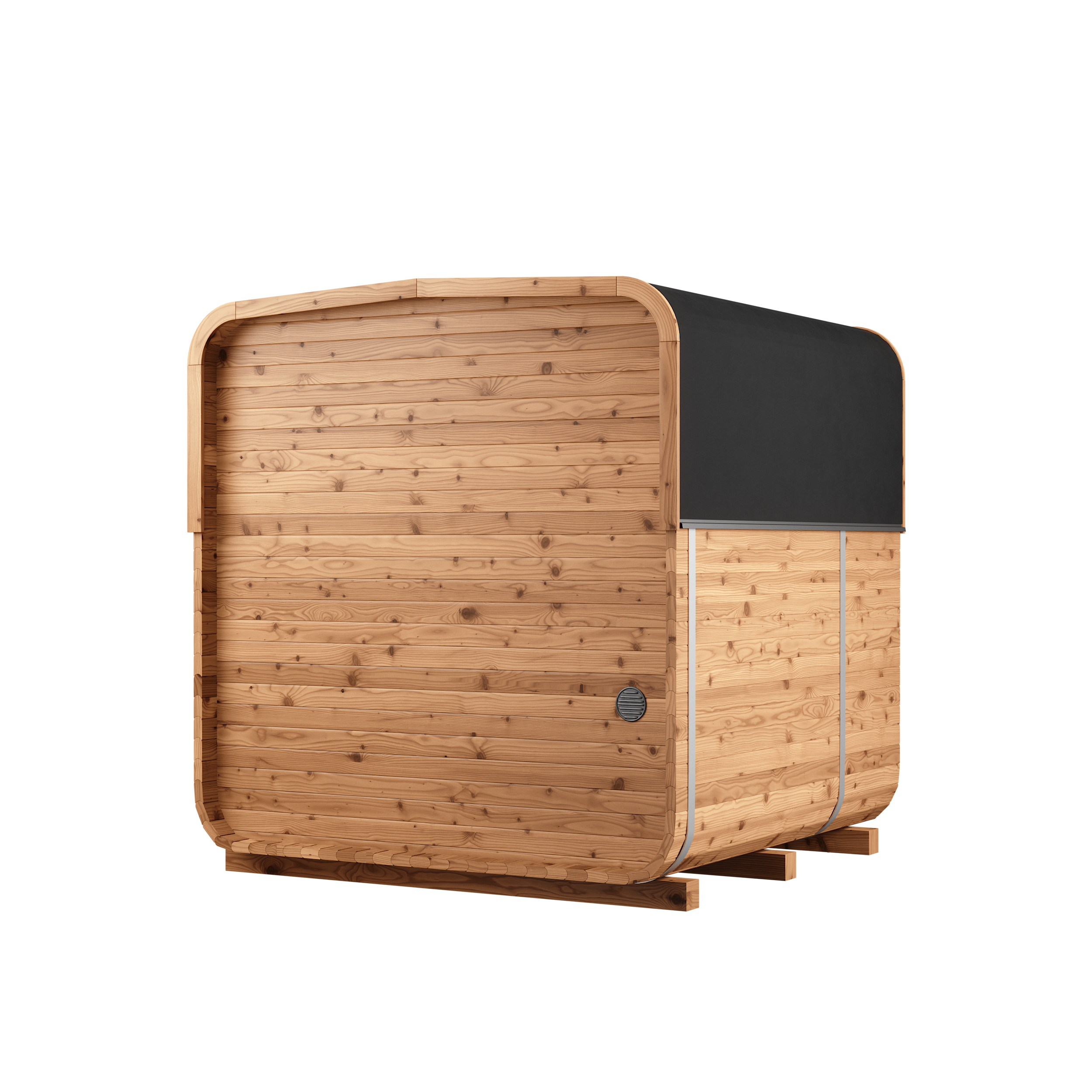 Square Barrel Sauna - Nora 210 - Image 7