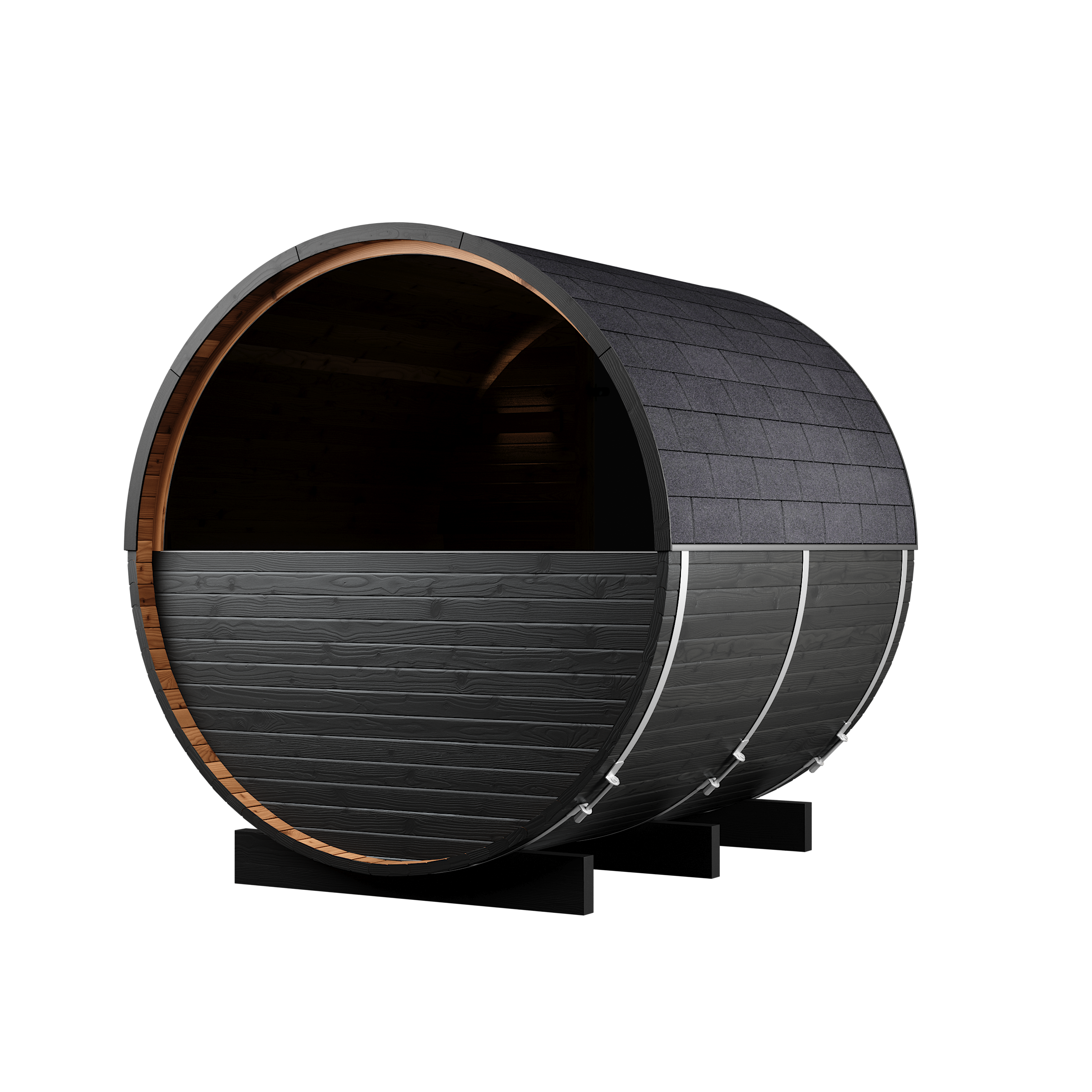 Round Barrel Sauna - Halo Comfy 225 - Image 21