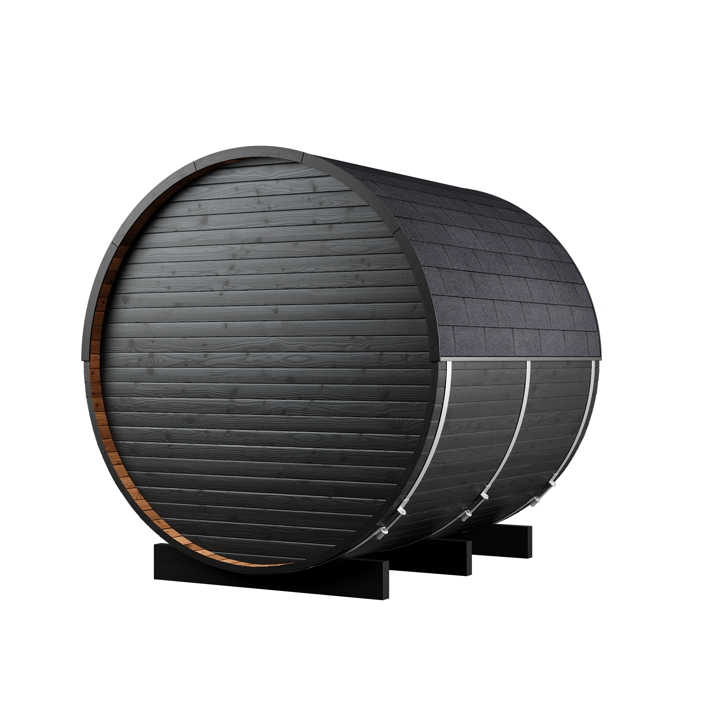 Round Barrel Sauna - Halo Comfy 225 - Image 20