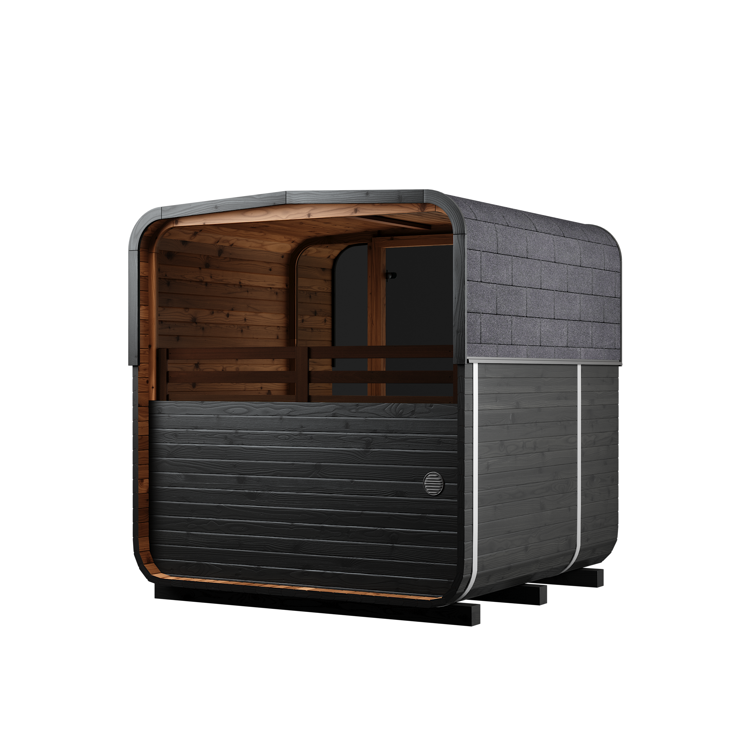 Square Barrel Sauna - Nora 210 - Image 15