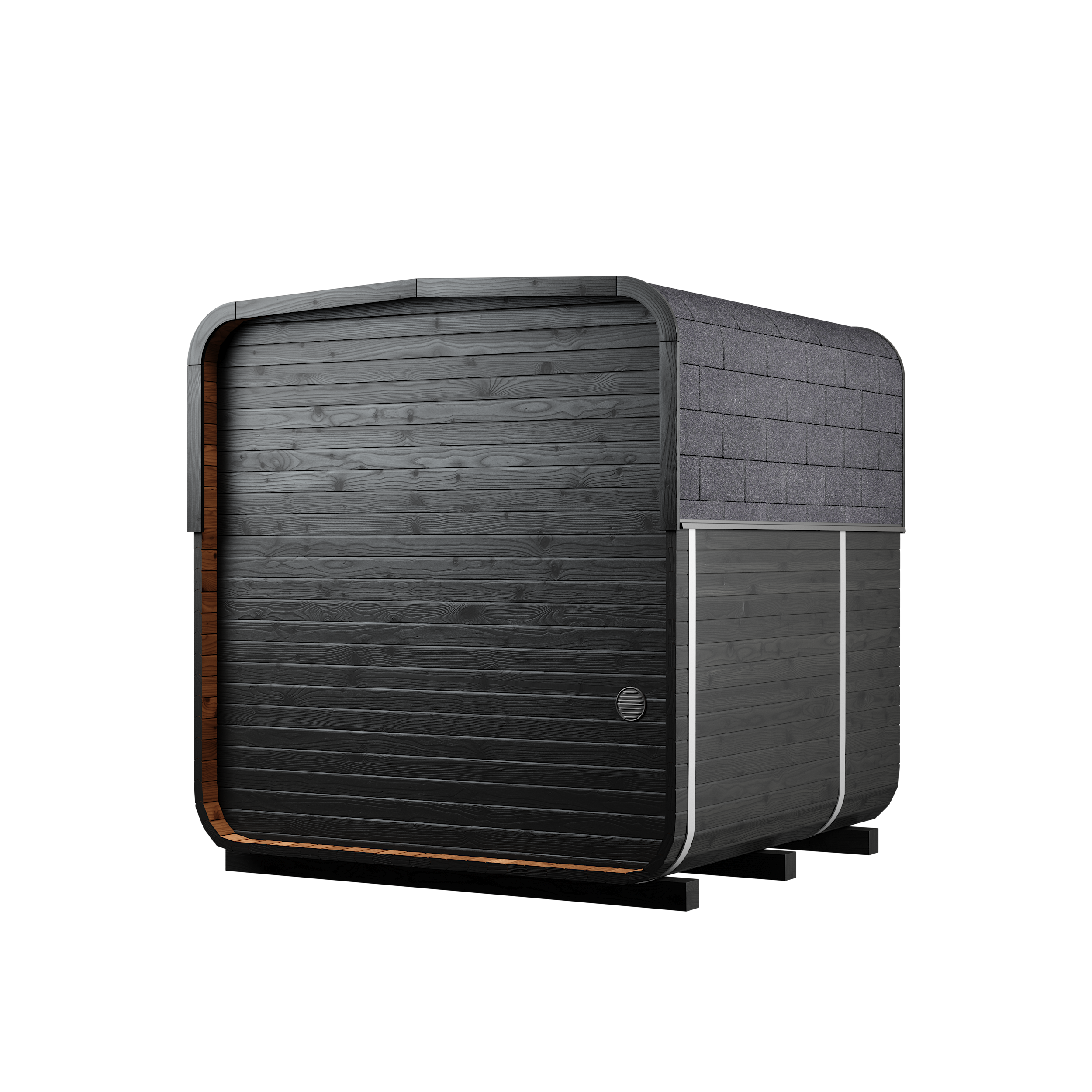 Square Barrel Sauna - Nora 210 - Image 14