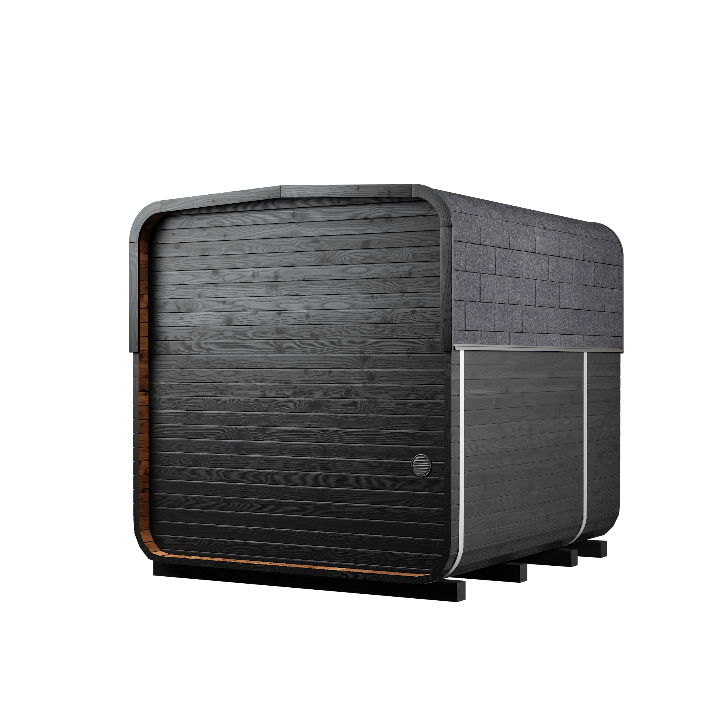 Square Barrel Sauna - Nora 250 - Image 14