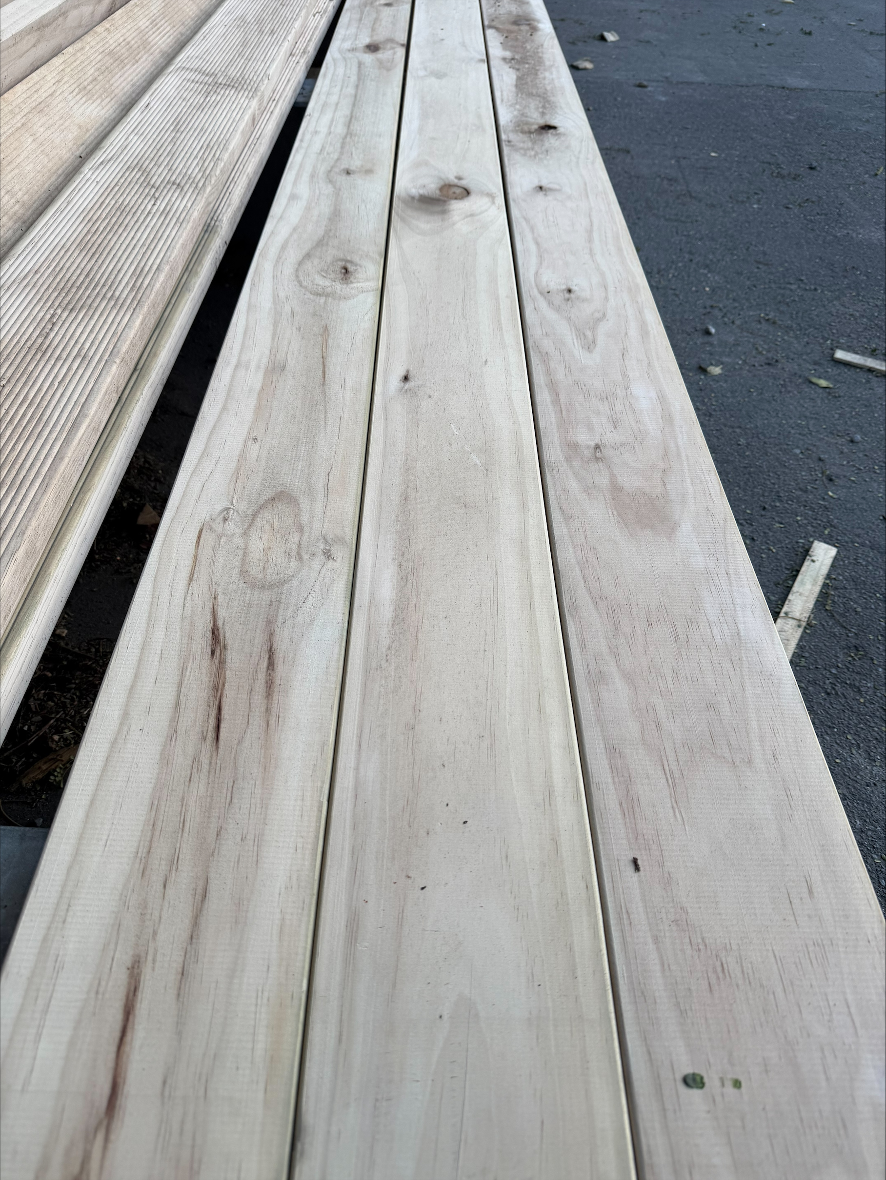 Greencore Pine Premium Grade Decking (Reeded One Face) H3.2 CCA 140x32