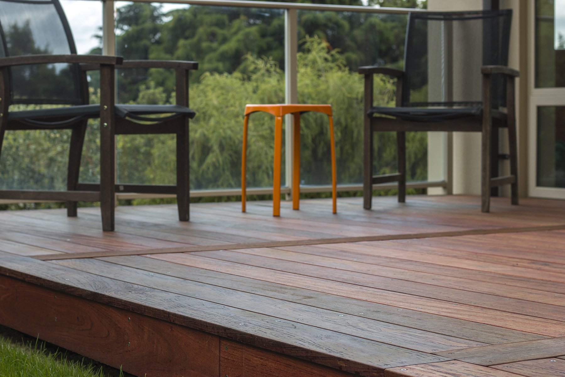 purple heart hardwood decking