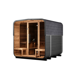 Square Barrel Sauna - Nora 250